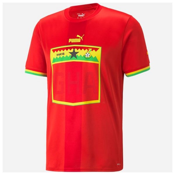 Tailandia Camiseta Ghana Segunda Equipación 2022 Rojo